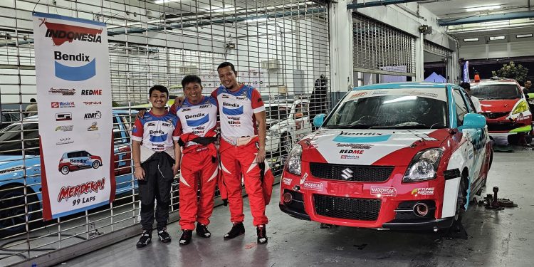 Wakili Indonesia, Bendix X KDRT Turun di Balap Endurance Asia