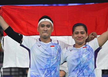 Hikmat/Leani Raih Emas Bulutangkis Paralimpiade Paris 2024