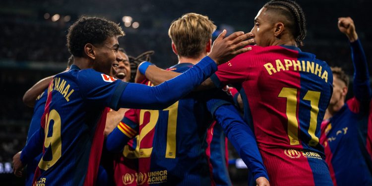 Barcelona Kuasai El Clasico, Bantai Real Madrid di Santiago Bernabeu