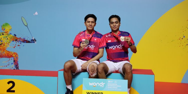 Rahmat/Yeremia Amankan Gelar Juara BNI Indonesia International Challenge 2024