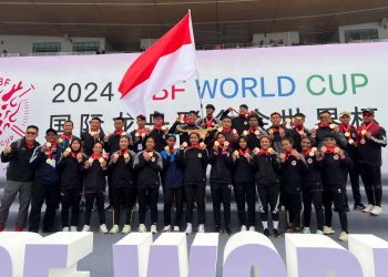 Timnas Dragon Boat Indonesia Raih Dua Medali di IDBF World Cup 2024
