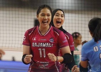 Rajawali 02C Kalahkan Lombok Electric PLN Tiga Set Langsung