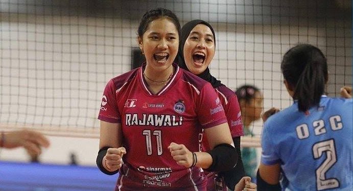 Rajawali 02C Kalahkan Lombok Electric PLN Tiga Set Langsung