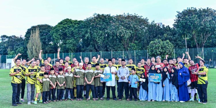 SeeJontor FC Rayakan HUT, Jaga Komitmen Bantu Sesama