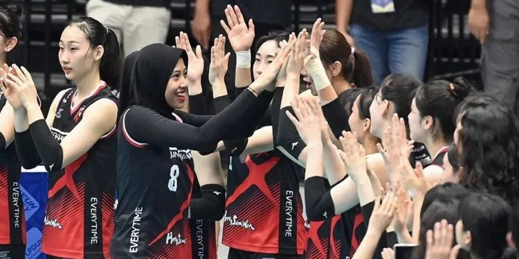 Red Sparks Hajar Pink Spiders, Megawati Sumbang 38 Poin