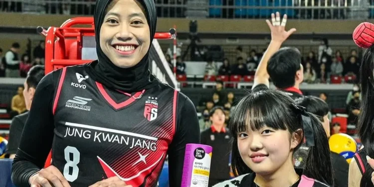 Lee Si-eun, Bocil Korea Si Penggemar Berat Megawati Hangestri