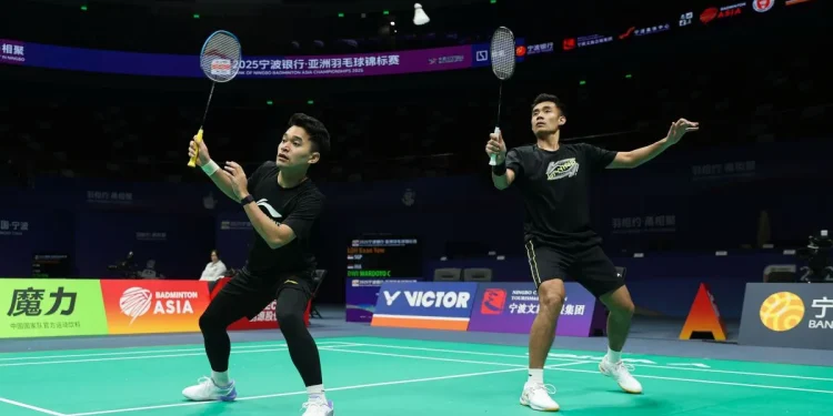 Konsistensi Leo/Bagas Diuji di Kejuaraan Bulutangkis Asia 2025