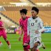 Pemain Timnas Indonesia U-17 saat melawan Korea Selatan U-17