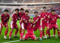 Selebrasi gol pemain Timnas Indonesia U-17