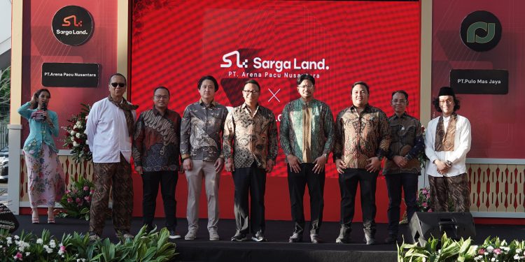 Sarga Land bekerja sama dengan PT Pulo Mas Jaya