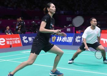 Tim Bulutangkis Indonesia Jajal Lapangan Jelang Piala Sudirman 2025