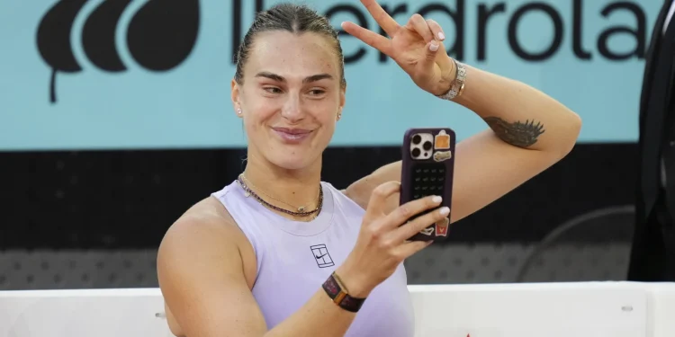 Aryna Sabalenka Dinobatkan Jadi Ratu Tanah Liat di Madrid