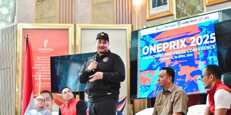 Apresiasi Gelaran OnePrix, Menpora Berharap Industri Balap Motor Berkembang