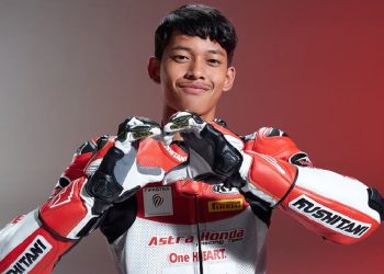 Veda Ega Pratama Gagal Finis Akibat Kecelakaan di JuniorGP Portugal