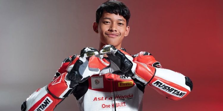 Veda Ega Pratama Gagal Finis Akibat Kecelakaan di JuniorGP Portugal