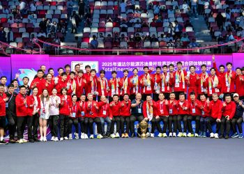 China juara Piala Sudirman 2025