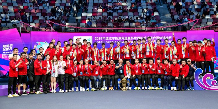 China juara Piala Sudirman 2025