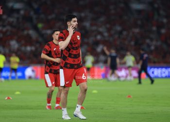 Pemain Timnas Indonesia Sandy Walsh