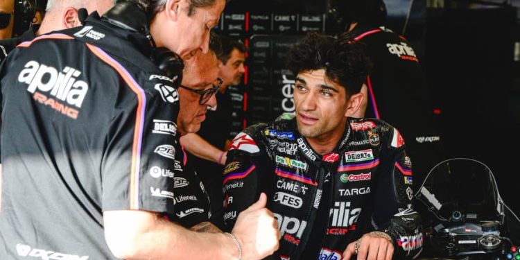 Pembalap Aprilia Jorge Martin