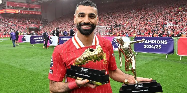 Mohamed Salah Ukir Sejarah, Cetak Hattrick Prestasi Individu