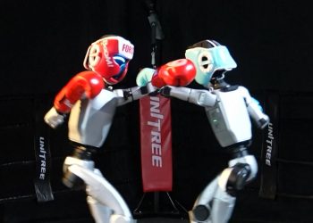 Kompetisi Tinju Robot Digelar, Masa Depan Teknologi Kian Nyata