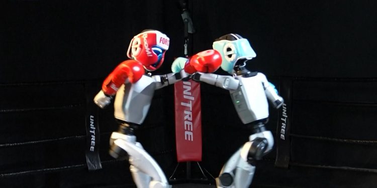 Kompetisi Tinju Robot Digelar, Masa Depan Teknologi Kian Nyata