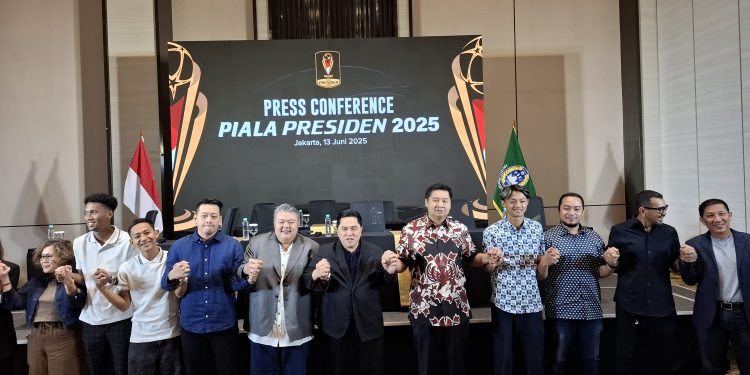 Jumpa pers Piala Presiden 2025