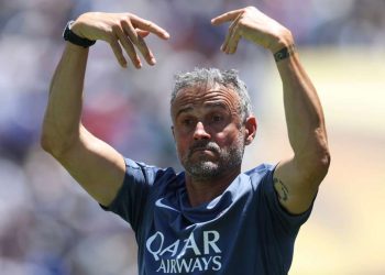 Pelatih PSG, Luis Enrique
