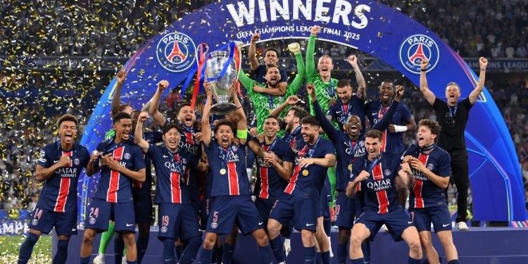 PSG juara Liga Champions 2024/25