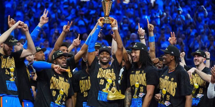 Oklahoma City Thunder juara NBA 2024/25