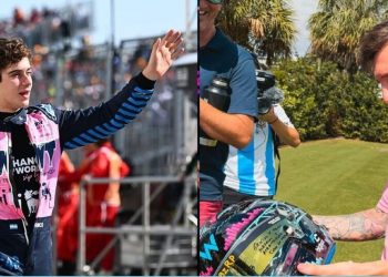 Pembalap F1 Kirim Hadiah Spesial ke Lionel Messi