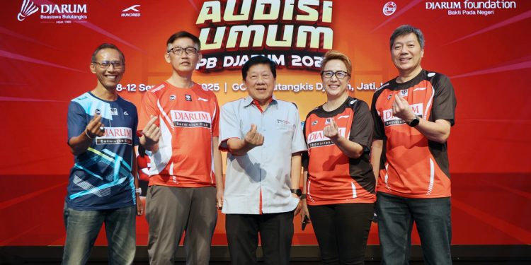 Jumpa pers Audisi Umum PB Djarum 2025