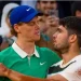 Jannik Sinner dan Carlos Alcaraz