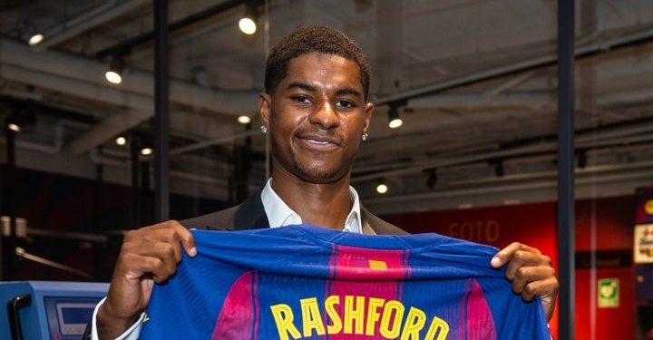 Marcus Rashford gabung Barcelona