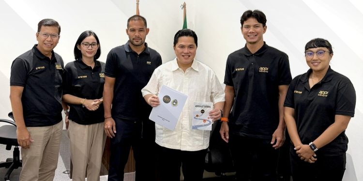 APPI melakukan pertemuan dengan Ketua UMUM PSSI Erick Thohir