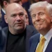 CEO UFC, Dana White dan Presiden AS, Donald Trump