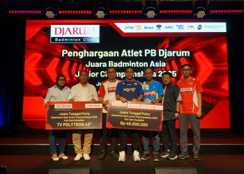 PB Djarum memberikan bonus untuk Ubed setelah jadi juara AJC 2025