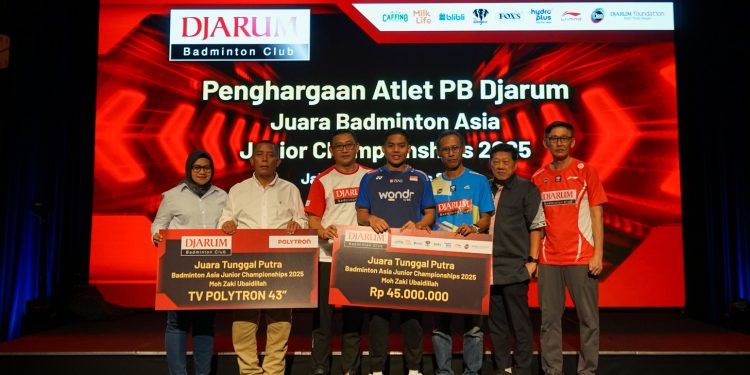 PB Djarum memberikan bonus untuk Ubed setelah jadi juara AJC 2025