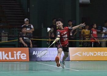 Salah satu peserta Audisi Umum PB Djarum 2025