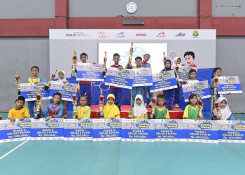 Para pemenang Festival SenengMinton Solo