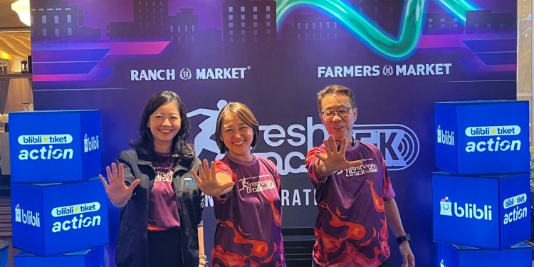 Jumpa pers Fresh Track: Run, Celebrate, & Glow