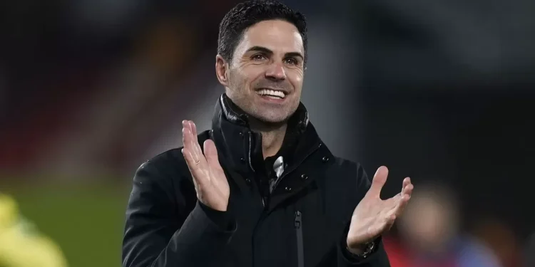 Manajer Arsenal, Mikel Arteta