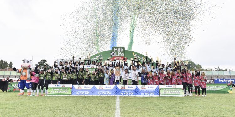 Selebrasi juara MLSC Yogyakarta Seri 1