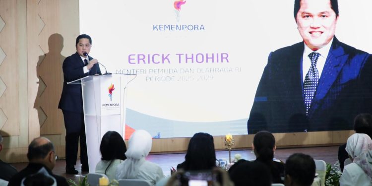 Menpora Erick Thohir