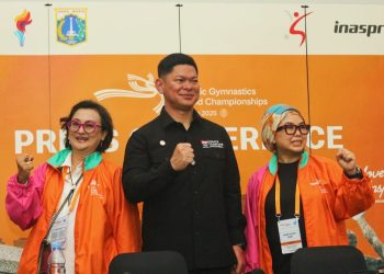 Jumpa pers 53rd FIG Artistic Gymnastics World Championship 2025