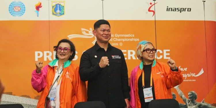 Jumpa pers 53rd FIG Artistic Gymnastics World Championship 2025