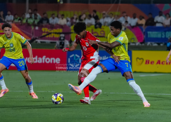 Timnas Indonesia U-17 vs Brasil U-17