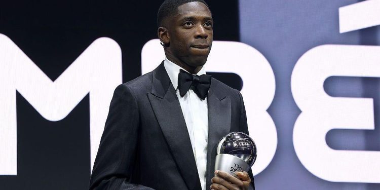 Pemain PSG, Ousmane Dembele raih penghargaan FIFA Men’s Player 2025