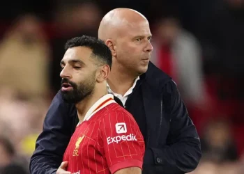 Striker Liverpool, Mohamed Salah dan Arne Slot