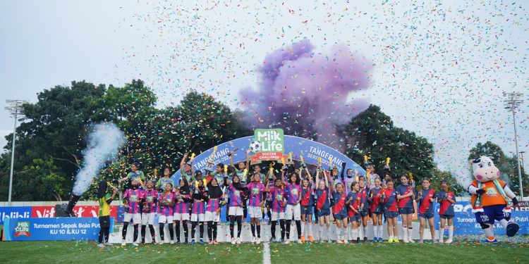 Selebrasi juara MLSC Seri 2 2025-2026 Tangerang